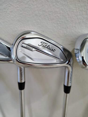 Titleist T350 Iron Set Forged 5-GW Steel Shaft Regular Flex