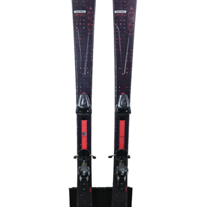 USED 2012 Salomon Origin Lava Skis 151cm - Salomon L10 Bindings