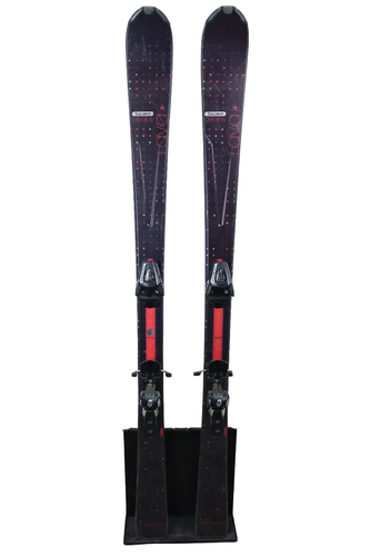 USED 2012 Salomon Origin Lava Skis 151cm - Salomon L10 Bindings