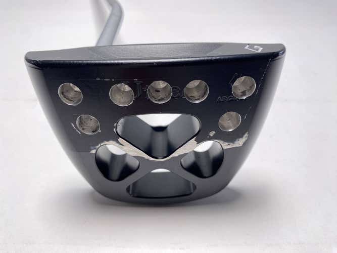 ARGOLF Uther Black Putter 36" Mens LH