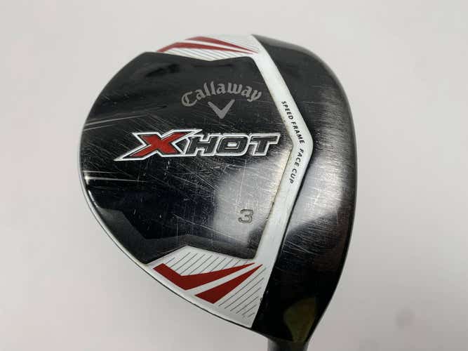 Callaway X Hot 2013 3 Fairway Wood 15* Project X PXv Regular Graphite Mens RH