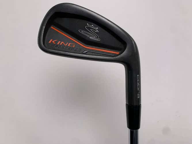 Cobra KING Forged CB Black Single 4 Iron KBS Tour Extra Stiff Steel Mens RH