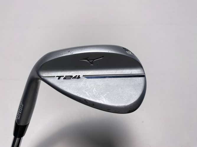 Mizuno T24 Soft Satin Wedge 56* 10 Bounce D-Grind Modus 3 Tour Stiff Steel LH