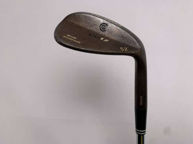 Cleveland CG12 DSG RTG+ Gap Wedge GW 52* Traction Wedge Steel Mens RH