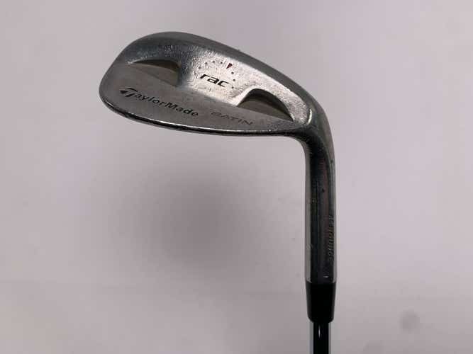 TaylorMade Rac Satin Tour Lob Wedge LW 58* 8 Bounce Wedge Steel Mens RH