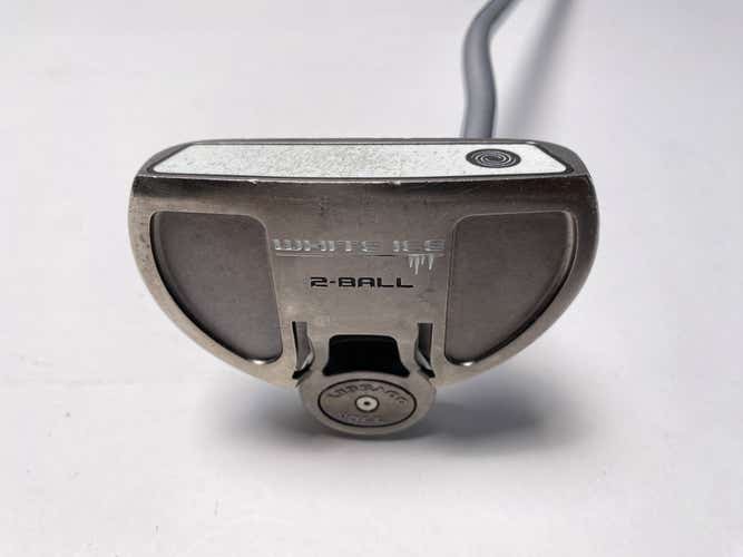 Odyssey White Ice 2-Ball Putter 33.5" SuperStroke Mid Slim 2.0 Mens RH
