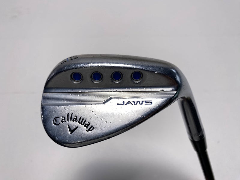 Callaway Jaws MD5 Platinum Chrome Wedge 58* 10 Bounce Catalyst Stiff Graphite RH