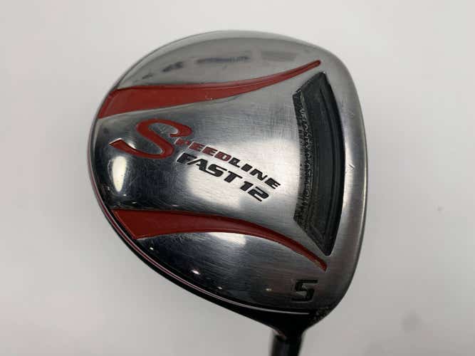 Adams Fast 12 5 Fairway Wood 18* Speedline Supershaft Senior Graphite Mens RH