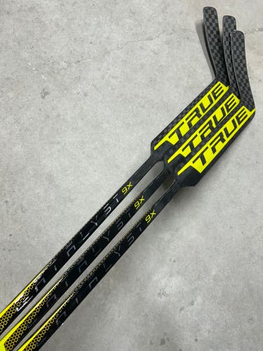 3 PACK 23” Paddle Senior True Catalyst 9x Regular Goalie Stick NHL (New)