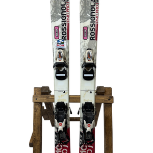 93cm Rossignol PMC Pro J Skis W/ Rossignol Comp Kid Bindings
