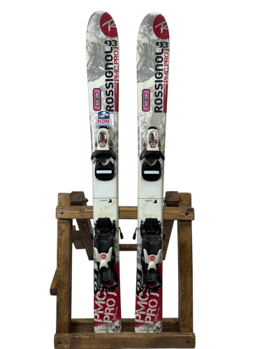 93cm Rossignol PMC Pro J Skis W/ Rossignol Comp Kid Bindings