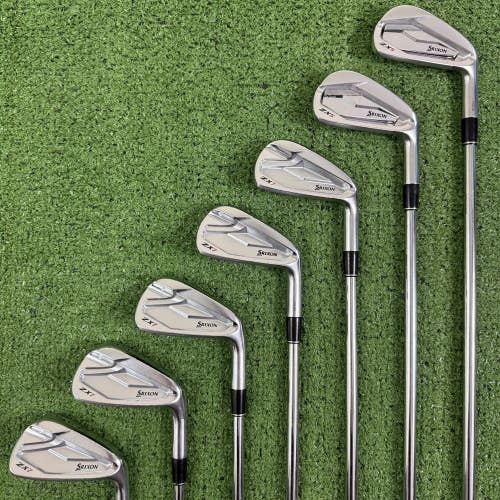 Srixon ZX7 Forged Iron Set 4-PW Nippon NS Pro Modus Tour 120 Stiff Flex Steel