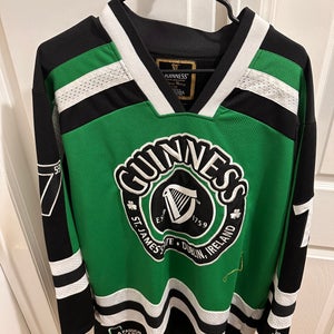 Guinness Green Large Adult Unisex Jersey (Used)