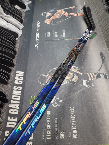 2 PACK | P92M | 75 Flex NEW! Senior True HZRDUS 9x4 Left Hand Hockey Stick Pro Stock (New)
