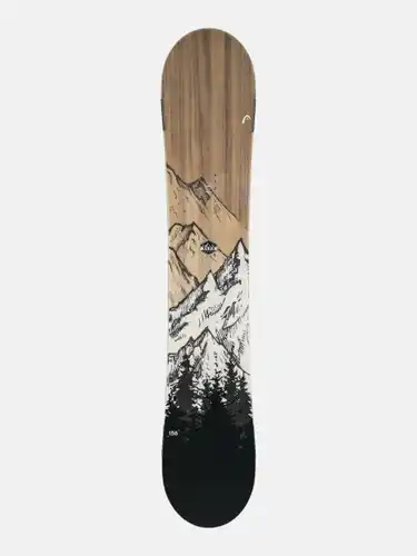 New 2026 HEAD Rush snowboard; Size: 153