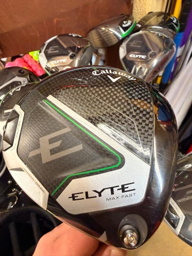 Men's Callaway Elyte Max Fast Driver Extra Stiff Flex 10.5 Loft (Used as a demo-very light wear)