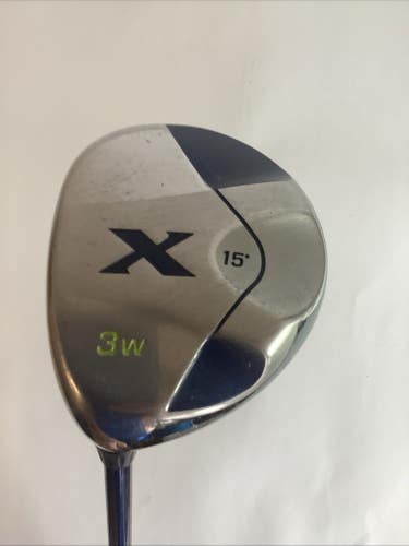 Callaway X Lefthanded LH Fairway 3 Wood 15* With Regular Graphite Shaft