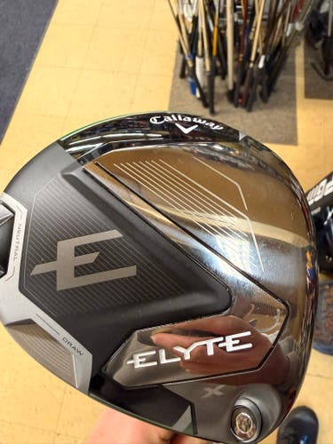 Men's Callaway Elyte X Right Handed Driver Extra Stiff Flex 9 Loft (Used as a demo-light wear)