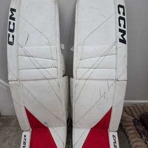 37" 2023 CCM EFlex 6 Goalie Leg Pads (Used)