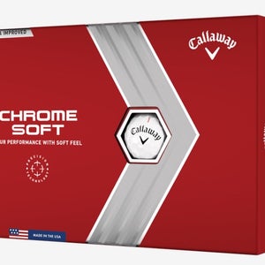 Callaway Chrome Soft Triple Track Golf Balls 2022 (White 12pk) NEW
