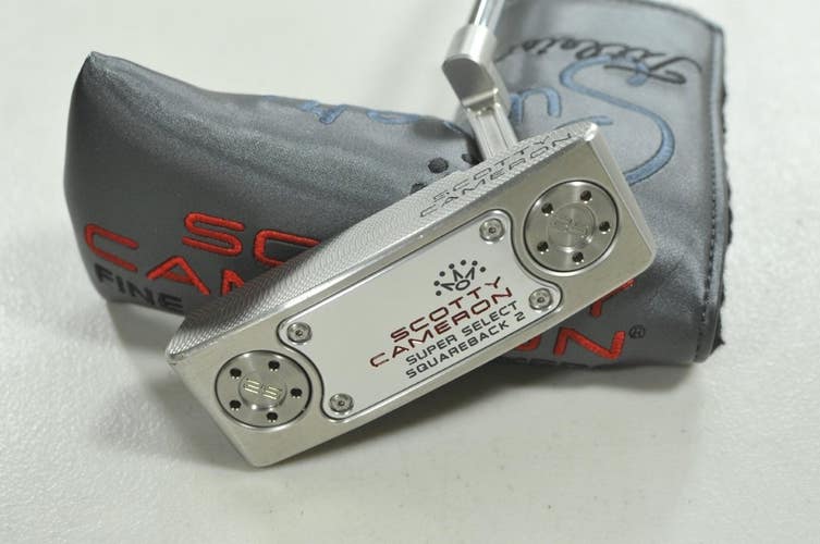Titleist 2023 Scotty Cameron Super Select Squareback 2 Long 38" Putter  # 210385