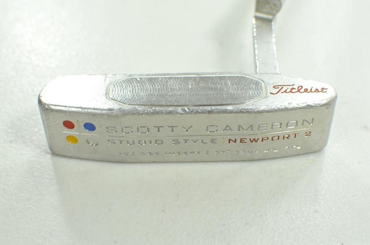Titleist 2005 Scotty Cameron Studio Style Newport 2 35" Putter RH Steel # 209256