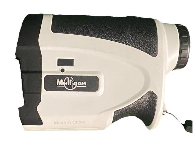 Mulligan Waterproof Golf Rangefinder With Case  New Batteries Tested Works Great