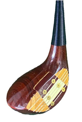 Golden Ram Oil Hardened Persimmon 800 Custom 5 Wood 21 R400u 41 RH Stock Grip HC