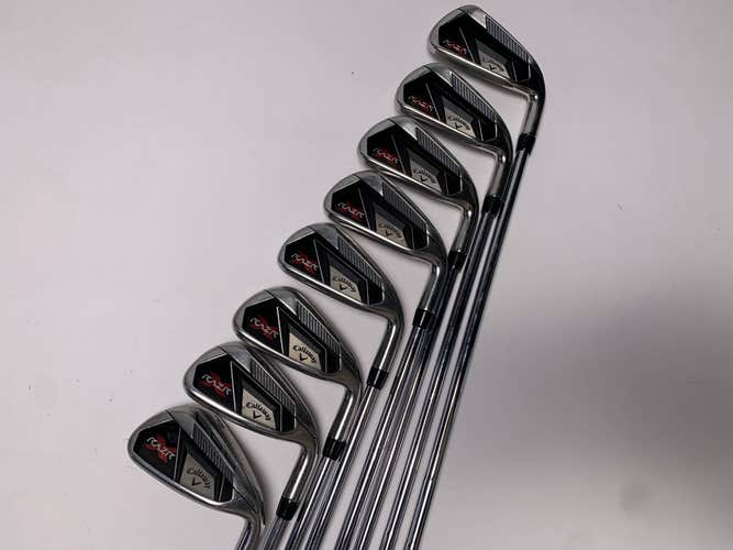 Callaway Razr X Iron Set 3-PW Uniflex Steel Mens RH