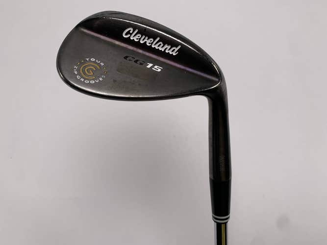 Cleveland CG15 Black Pearl Wedge 46* 8 Bounce Traction Wedge Steel Mens RH