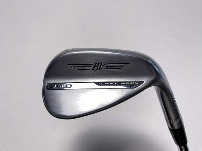 Titleist Vokey SM10 Tour Chrome Wedge 50* 8 Bounce F-Grind Wedge Steel Mens RH