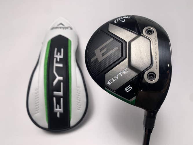 Callaway Elyte 5 Fairway Wood 18* Project X Cypher Forty 5.0 40g Senior RH HC