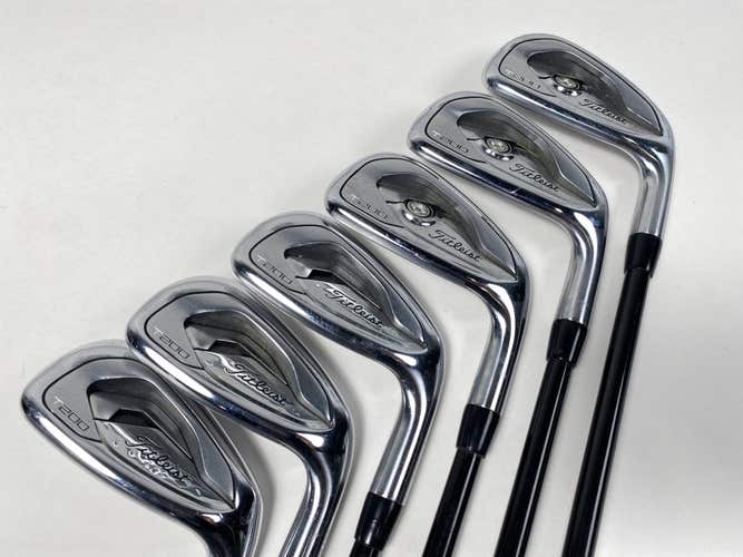 Titleist T200 Iron Set 5-PW Mitsubishi Chemical Tensei Red AV Series Regular RH