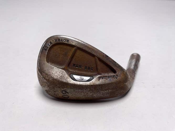 Cleveland 588 RTX Custom Raw Wedge W 60* 12 Bounce HEAD ONLY Mens LH