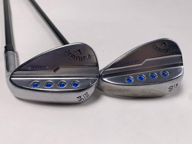 Callaway Jaws MD5 Platinum Chrome Wedge Set 54*10 | 60*8  Catalyst 6.0 Stiff  RH