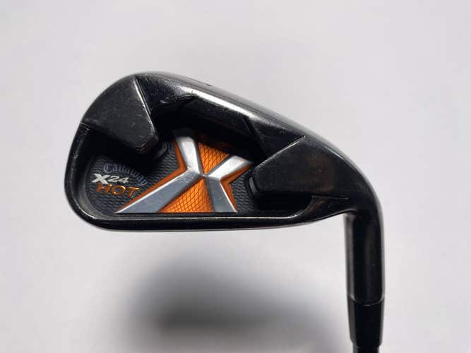 Callaway X-24 Hot Single 7 Iron 75g Regular Graphite Mens RH