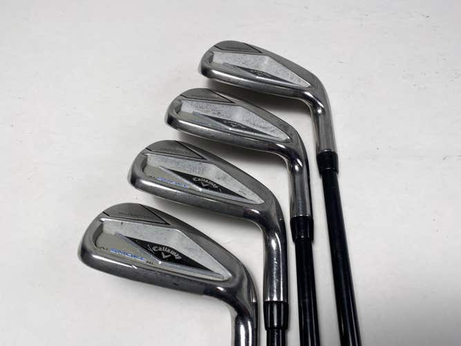 Callaway Paradym Ai Smoke HL Iron Set 8-PW+AW Tensei Blue R2 Senior Graphite RH