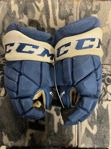 CCM JetSpeed FT1 pro stock gloves - Toronto Marlies - 14" (Used)