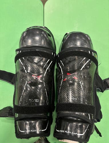 Used Senior Bauer Vapor 1X Hockey Shin Pads (15")