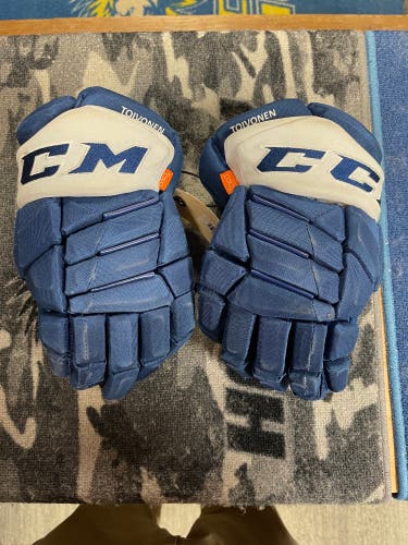 CCM JetSpeed FT1 pro stock gloves - Toronto Marlies - 14" (Used)