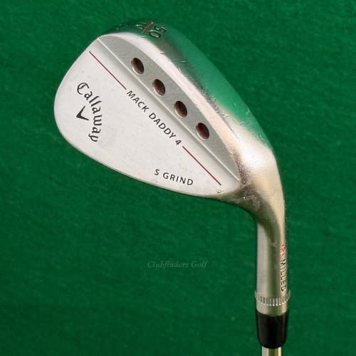 Callaway Mack Daddy 4 Chrome 52-10S 52 Gap Wedge DG 115 S200 TI Steel Stiff
