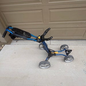 Blue Men's Sun Mountain Push Cart (Used)