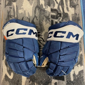 CCM JetSpeed FT1 pro stock gloves - Toronto Marlies - 13" (Used) TY
