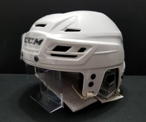 New Penguins NHL Pro Stock CCM Resistance White Ice Hockey Helmet Small