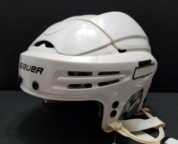 New Penguins NHL Pro Stock Bauer 5100 White Ice Hockey Helmet Small