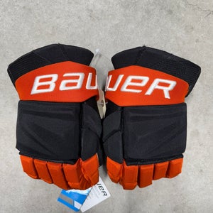 14” Bauer Vapor Hyperlite Anaheim Ducks Gloves Pro Stock (New) NHL
