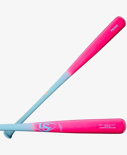 Louisville Slugger Pro Prime Baseball Bat Baby Blue/Pink C271 34 WBL403901034