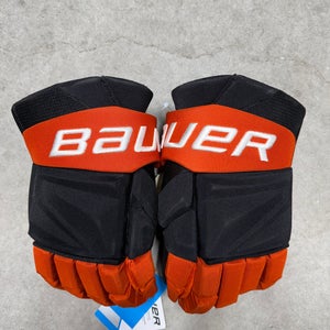 15” Bauer Vapor Hyperlite Anaheim Ducks Gloves Pro Stock (New) NHL