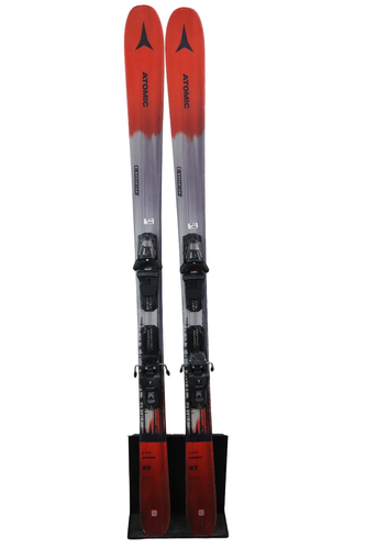 173 cm Atomic Maverick 83 Skis With Bindings Max Din 10 (Used)