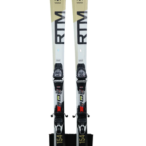 154 cm Volkl RTM 76 Skis With Bindings Max Din 10 (Used)